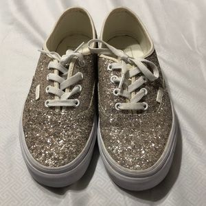 😎VANS GLITTER SIZE 7.5 women’s.